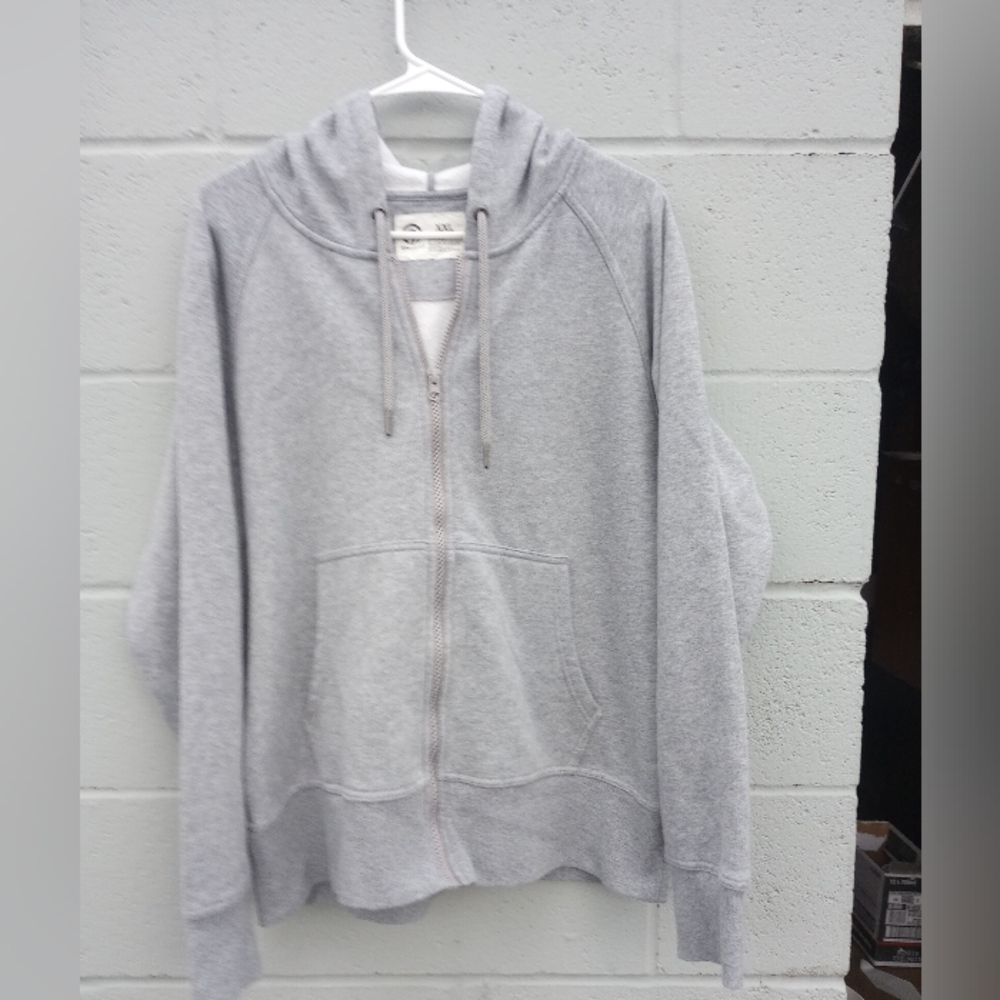 Champion Heather Gray Zip-Up Jacket